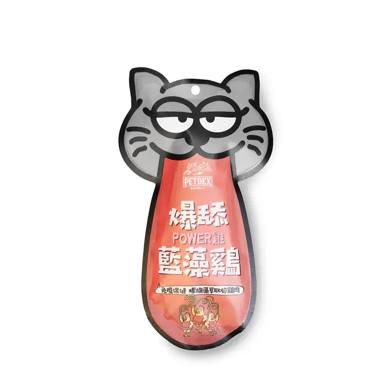 爆舔藍藻雞肉泥條 (免疫保健):圖片 3