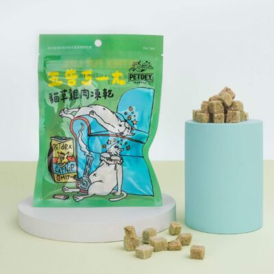 五告ㄎㄧㄤ貓草雞肉凍乾